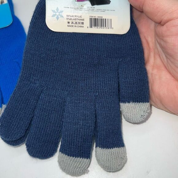 Set of Two Touch Sensitive Knit Gloves - Picture 6 of 10